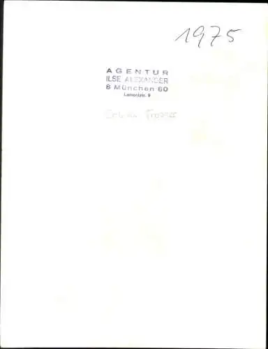 Ak Schauspielerin Sabine Trooger, Portrait, Autogramm