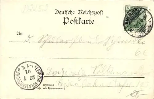 Ak Ostseebad Ahlbeck auf Usedom, Strand, Segelboote, Damenbad