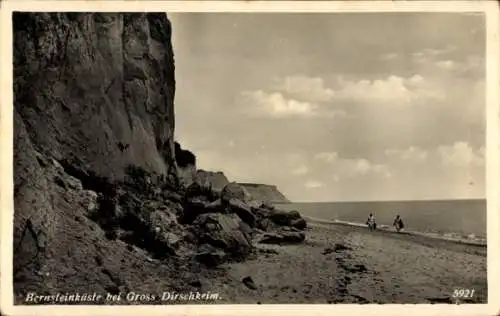 Ak Donskoje Groß Dirschkeim Ostpreußen, Bernsteinküste