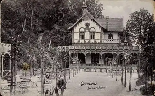 Ak Grudziądz Graudenz Westpreußen, Böslershöhe