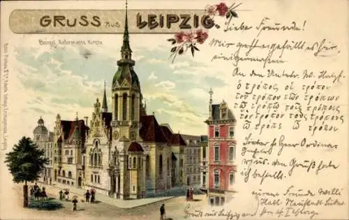 Litho Leipzig in Sachsen, Evangelische reformierte Kirche