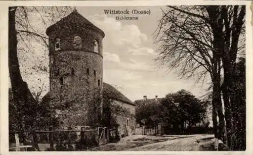 Ak Wittstock Dosse in der Prignitz, Heideturm