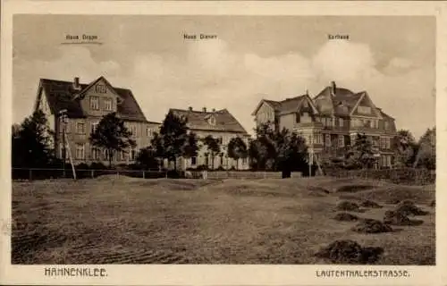 Ak Hahnenklee Bockswiese Goslar im Harz, Lautenthalerstraße, Haus Deppe, Kurhaus