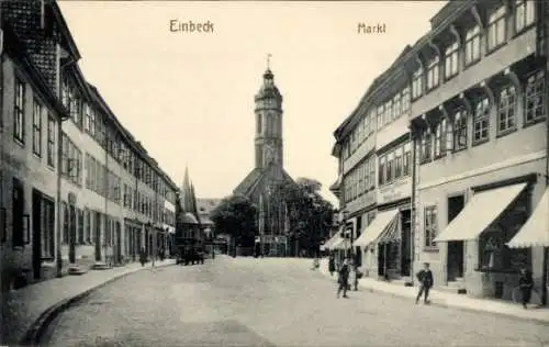 Ak Einbeck in Niedersachsen, Markt