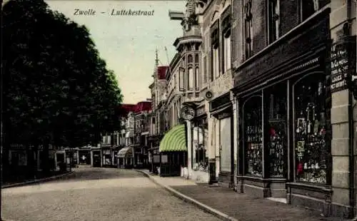 Ak Zwolle Overijssel Niederlande, Luttekestraat