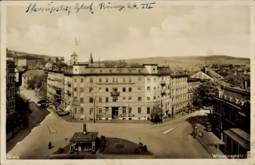 Ak Kłodzko Glatz Schlesien, Wilhelmsplatz