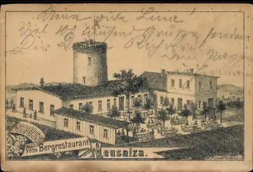 Litho Neusalza Spremberg in Sachsen, Bergrestaurant