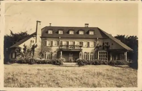 Foto Ak Wuppertal in Nordrhein Westfalen, Partie an einem Haus, Villa