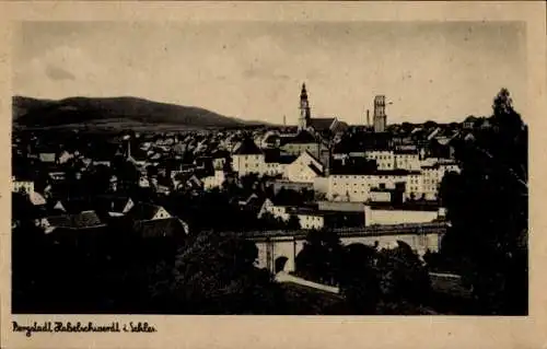 Ak Bystrzyca Kłodzka Habelschwerdt Schlesien, Panorama