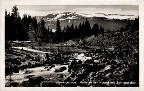 Ak Szklarska Poręba Schreiberhau Riesengebirge Schlesien, Schneegruben, Sněžné jámy, Śnieżne Kotły