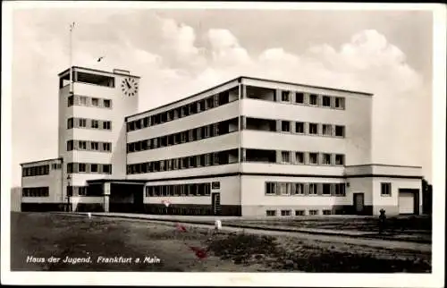 Ak Frankfurt am Main, Haus der Jugend, Hansa-Allee 150