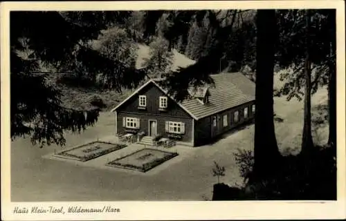 Ak Wildemann Clausthal Zellerfeld im Oberharz, Haus Klein-Tirol