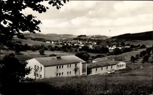 Ak Berschweiler Marpingen Kreis St. Wendel Saarland, Schullandheim der Mittelschule in Neunkirchen