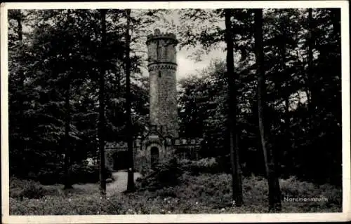 Ak Bad Münder am Deister, Der Nordmannsturm, W. Völksen