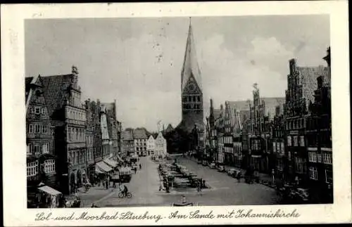 Ak Lüneburg in Niedersachsen, Sande, Johanniskirche