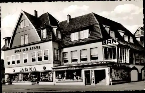 Ak Braunlage im Oberharz, Kaffeehaus Dietze, Moka Efti