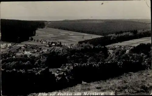 Ak Neuhaus im Solling Holzminden Niedersachsen, Gesamtansicht, Blick vom Moosberg