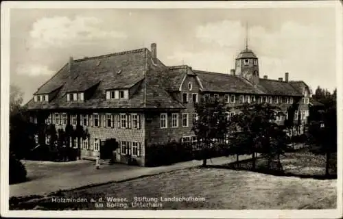 Ak Holzminden an der Weser, Stiftung Landschulheim, Unterhaus