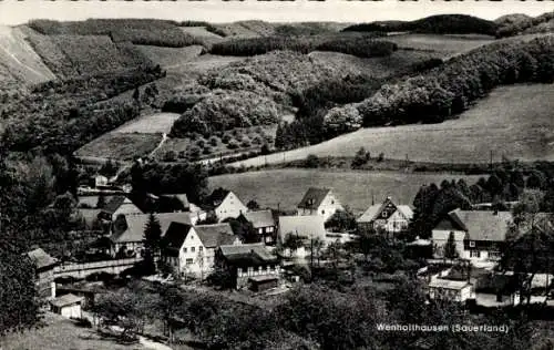 Ak Wenholthausen Eslohe im Sauerland, Panorama