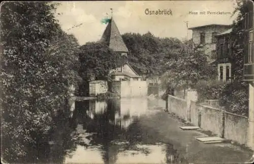 Ak Osnabrück in Niedersachsen, Hase, Pernicketurm