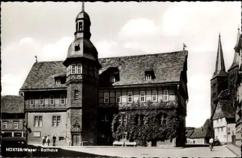 Ak Höxter an der Weser, Rathaus