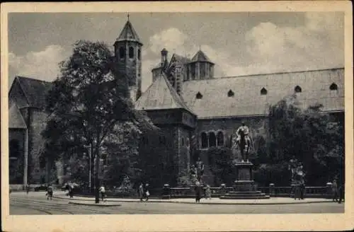 Ak Braunschweig in Niedersachsen, Burg Dankwarderode