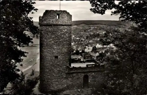 Ak Bad Karlshafen an der Oberweser Hessen, Hugenottenturm