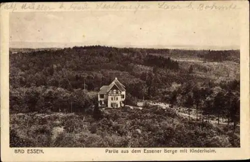 Ak Bad Essen in Niedersachsen, Essener Berge, Kinderheim