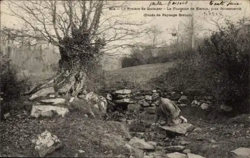 Ak Gouesnarch Finistère, Fontaine de Kerain