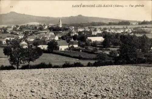 Ak Saint Honoré les Bains Nièvre, Gesamtansicht