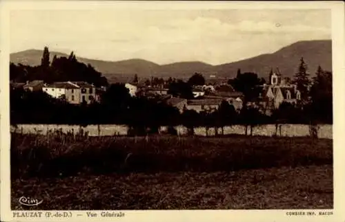 Ak Plauzat Puy-de-Dôme, Vue Generale