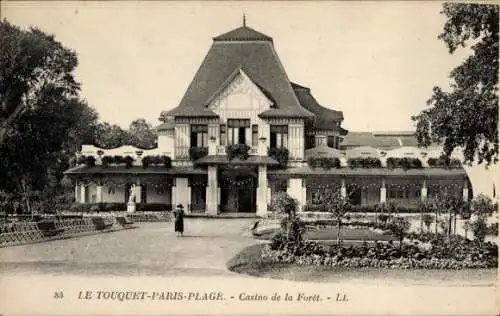 Ak Le Touquet Paris Plage Pas de Calais, Casino de la Foret