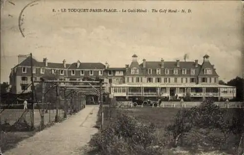 Ak Le Touquet Paris Plage Pas de Calais, Golf Hotel