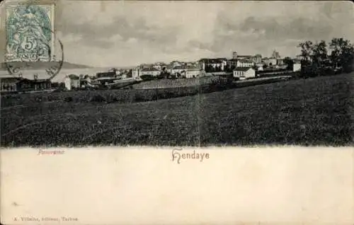 Ak Hendaye Pyrénées-Atlantiques, Panorama