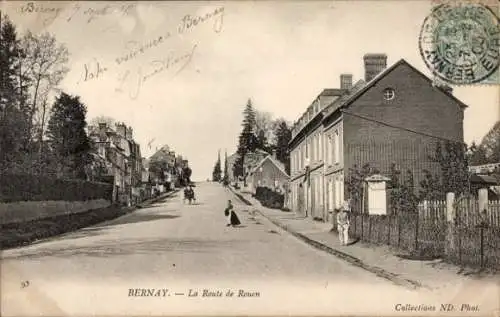 Ak Bernay an Sie, La Route de Rouen