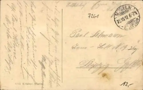 Ak Mügeln in Sachsen, Lindenstraße