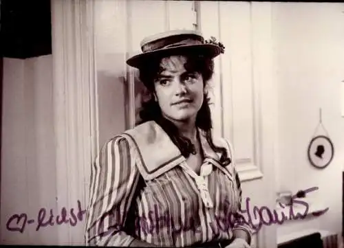 Ak Schauspielerin Christine Neubauer, Portrait, Autogramm