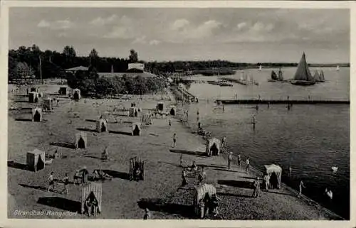 Ak Rangsdorf in Brandenburg, Strandbad