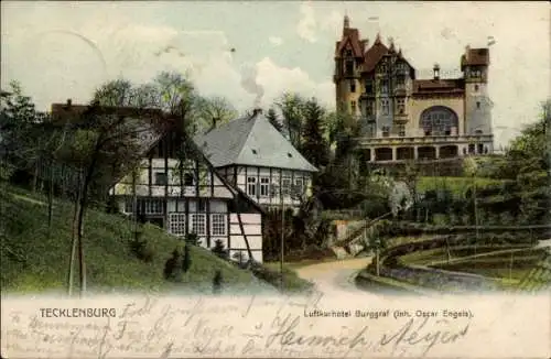 Ak Tecklenburg in Westfalen, Luftkurhotel Burggraf