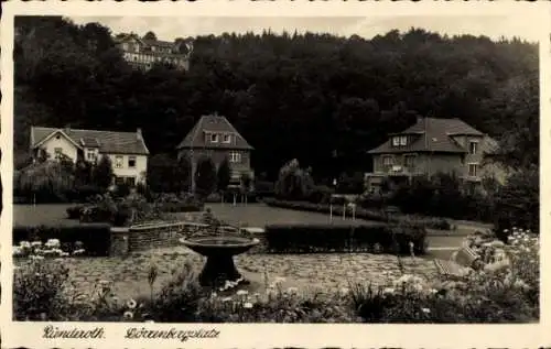 Ak Ründeroth Engelskirchen im Oberbergischen Kreis, Dörrenbergplatz