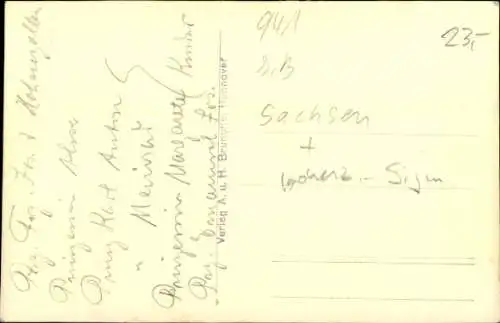 Foto Ak Franz Joseph von Hohenzollern Sigmaringen, Maria Alix von Sachsen, Kinder