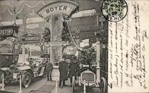 Ak Verkehrsausstellung, Autos, Boyer, Vulcan