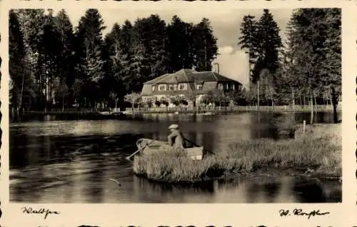 Ak Lindenberg im Allgäu Schwaben, Waldsee