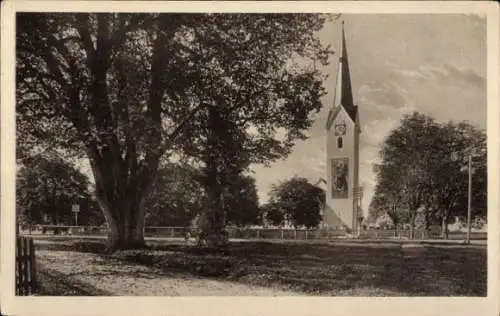 Ak Durach im Oberallgäu, Pfarrkirche