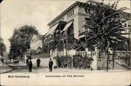 Ak Bad Godesberg Bonn am Rhein, Kaiserstraße, Villa Stollwerk