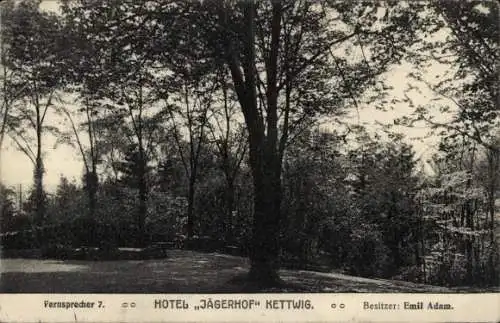 Ak Kettwig Essen im Ruhrgebiet, Hotel Jägerhof