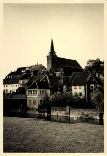 Foto Ak Kettwig Essen im Ruhrgebiet, Altstadt, Kirche