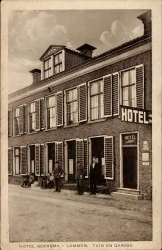 Ak Lemmer Friesland Niederlande, Hotel Boersma