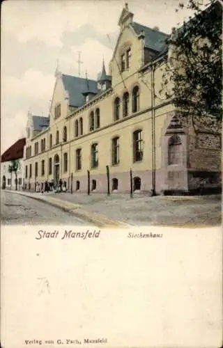 Ak Mansfeld im Harzvorland, Siechenhaus