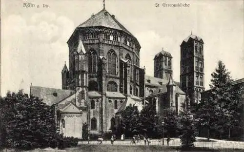 Ak Köln am Rhein, St. Gereonskirche